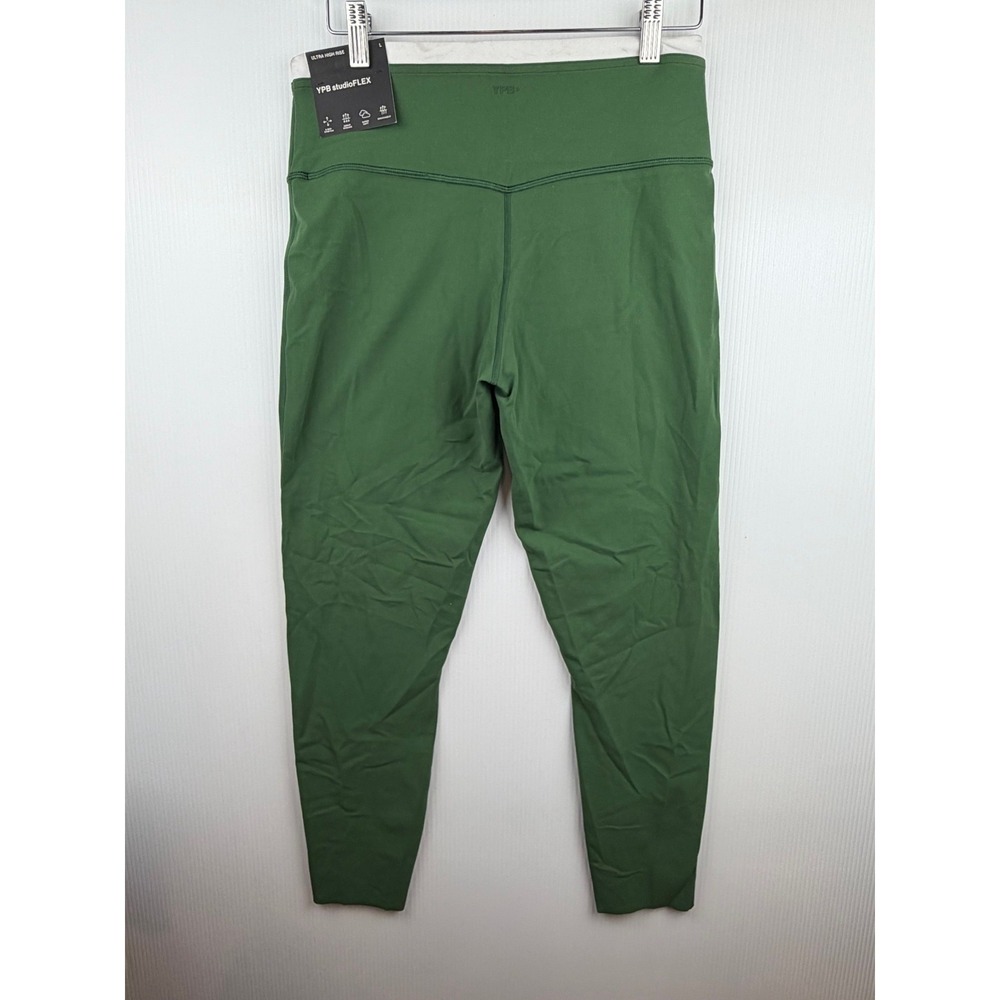 YPB Abercrombie StudioFLEX Leggings Large Green Ultra High Rise Buttery Soft - Picture 5 of 15